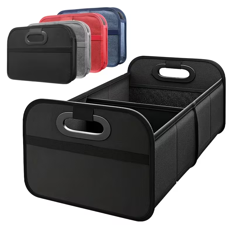 Car Trunk Organizer Foldable Storage Box - صندوق تخزين قابل للطي ومحمول لصندوق