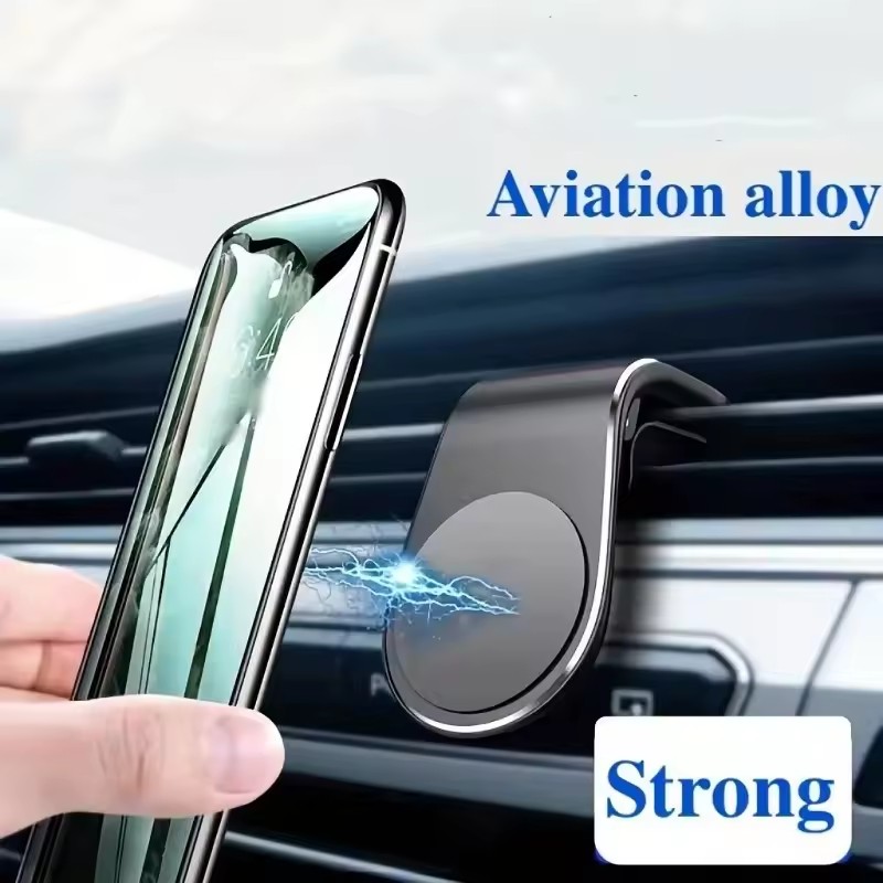 Magnetic Phone Holder For Car Vent - حامل هاتف مغناطيسي للسيارة يثبت على