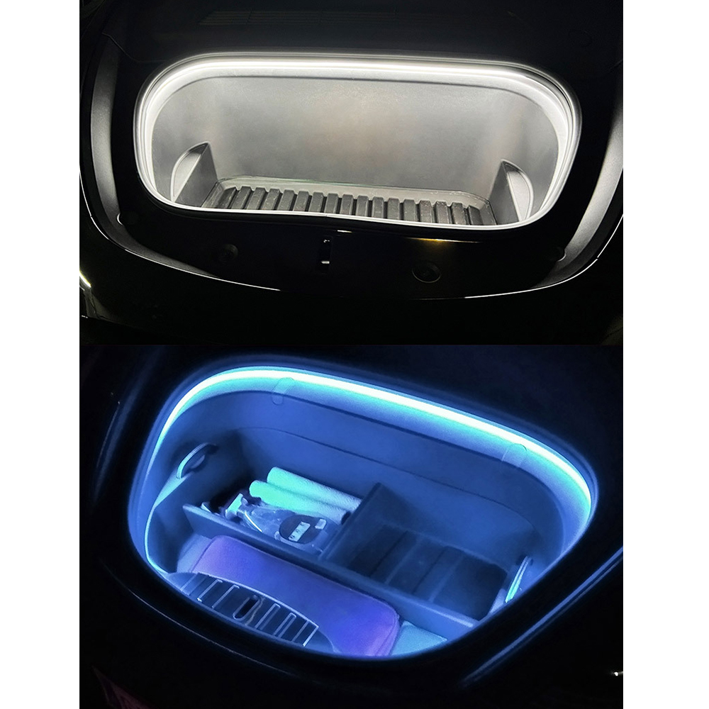 Led Ambient Interior Car Lights App Control - ل تسلا نموذج 3 Y S