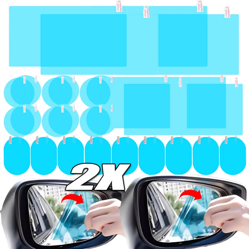 Anti Glare Car Rearview Mirror Film - فيلم حماية لمرآة السيارة الخلفية مضاد