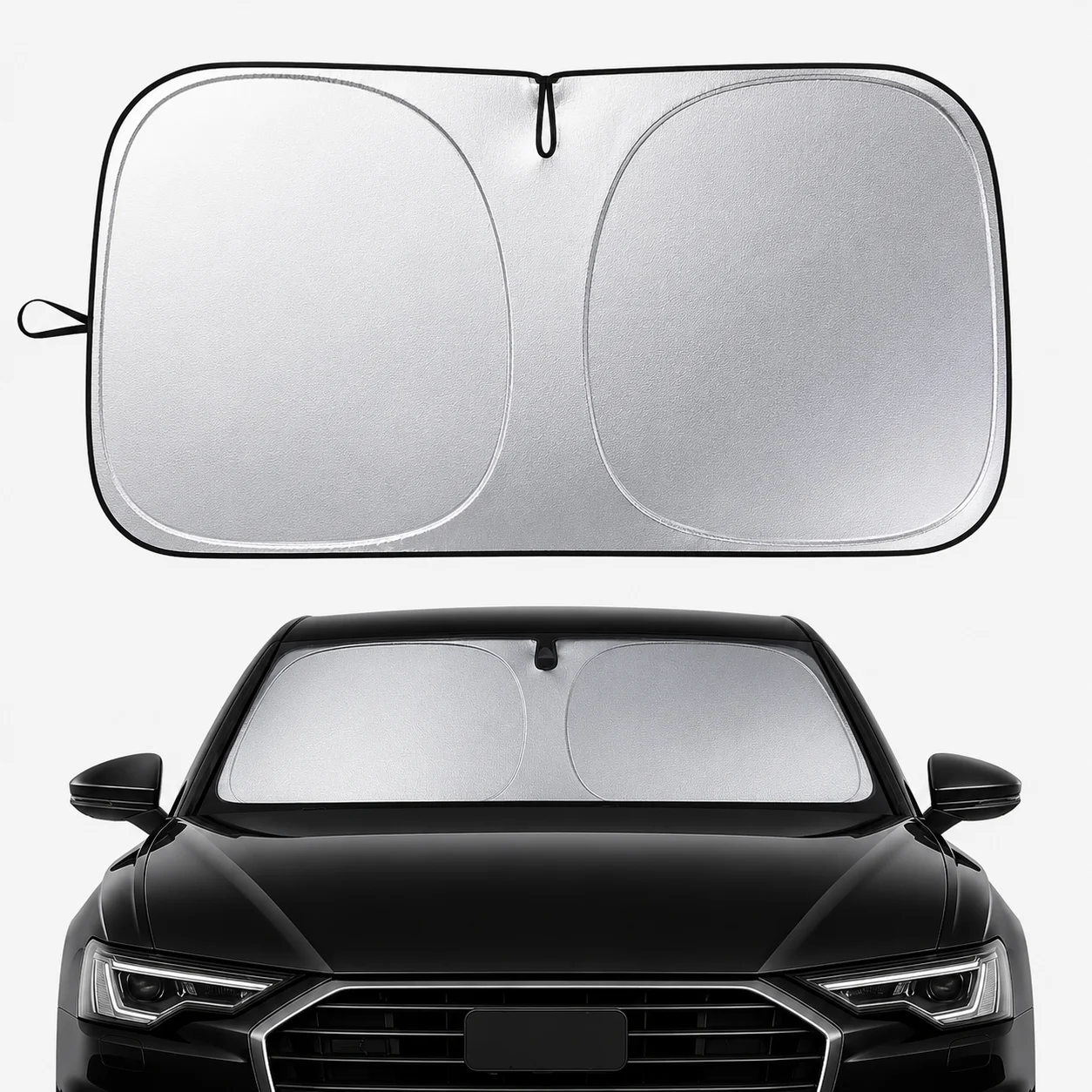 Car Sunshade Windshield Umbrella Foldable - غطاء واقي من الشمس للزجاج الأمامي