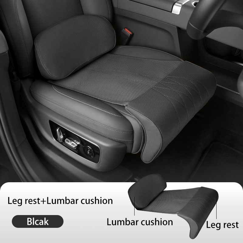 Memory Foam Car Neck Pillow Lumbar Support - غطاء مقعد سيارة من جلد النابا