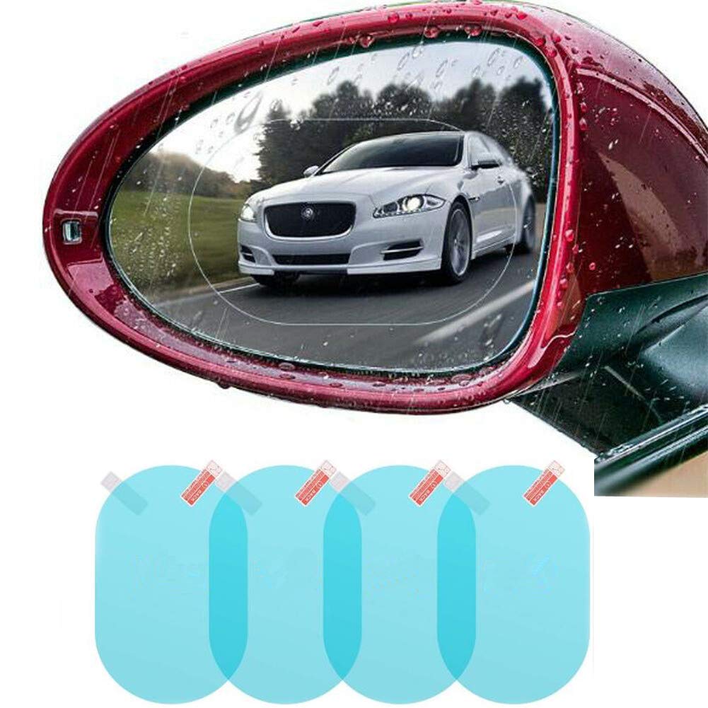 Anti Glare Car Rearview Mirror Film - 2 قطعة العالمي مكافحة الضباب المضادة