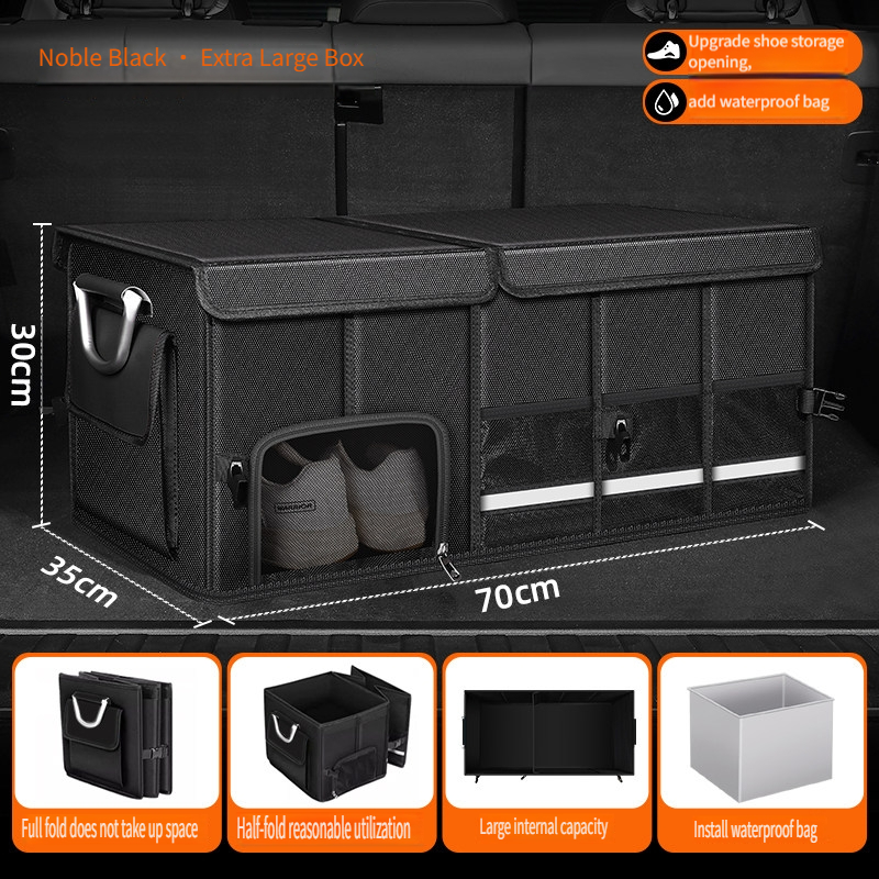 Car Trunk Organizer Foldable Storage Box - حقيبة تخزين قابلة للطي مقاومة للماء