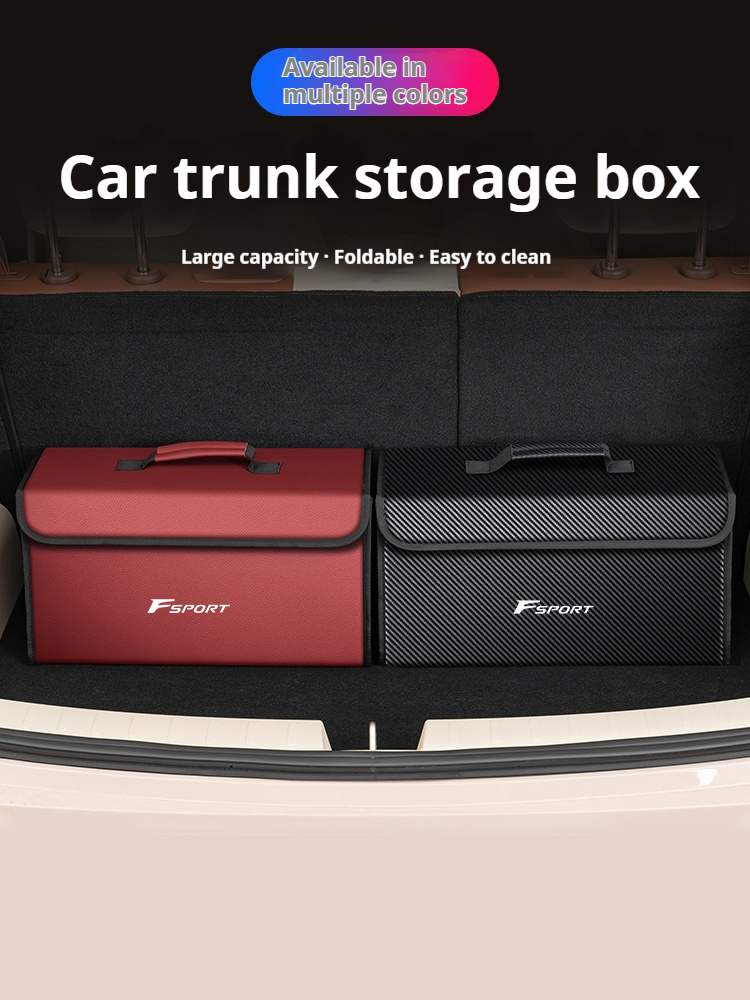لكزس F الرياضة ES RX LS500h GS - مراجعة Car Trunk Organizer Foldable Storage Box وسعره