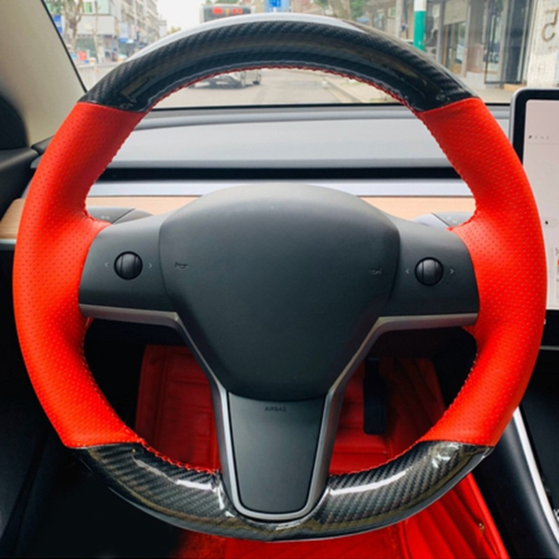 مخيط يدويا المضادة للانزلاق أل - مراجعة Car Steering Wheel Cover Anti Slip Breathable وسعره