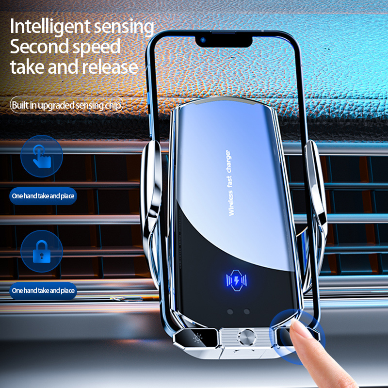 سيارة شاحن لاسلكي المغناطيسي م - مراجعة Wireless Car Charger Mount Fast Charging وسعره