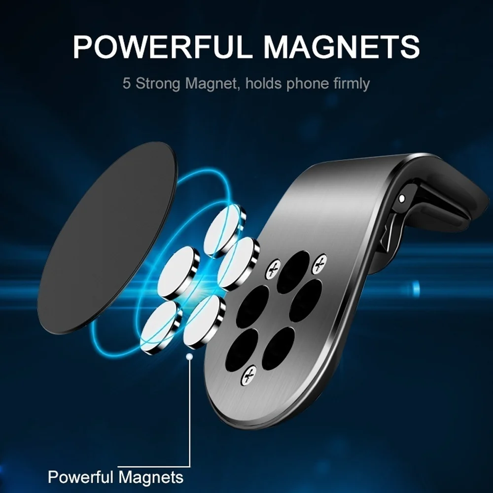 حامل هاتف مغناطيسي للسيارة، حا - مراجعة Magnetic Phone Holder For Car Vent وسعره