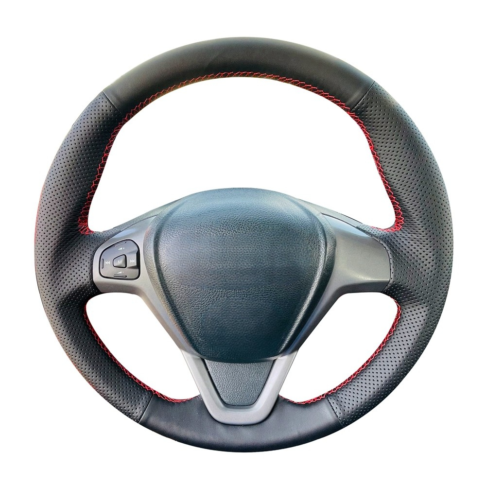 جديلة غطاء عجلة قيادة السيارة  - مراجعة Car Steering Wheel Cover Anti Slip Breathable وسعره