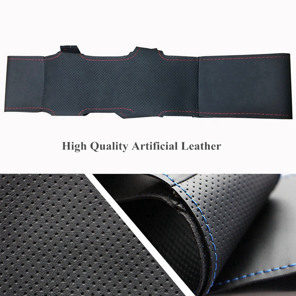 جديلة غطاء عجلة قيادة السيارة  - مراجعة Car Steering Wheel Cover Anti Slip Breathable وسعره