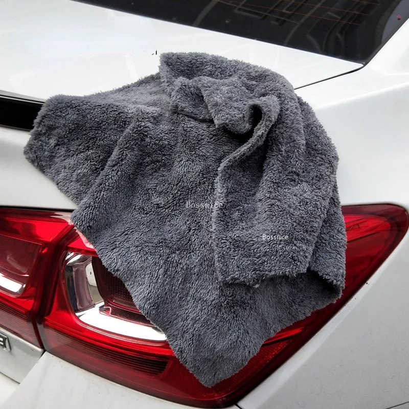 350GSM 40X40CM غسيل السيارات م - مراجعة Microfiber Car Drying Towel Super Absorbent وسعره