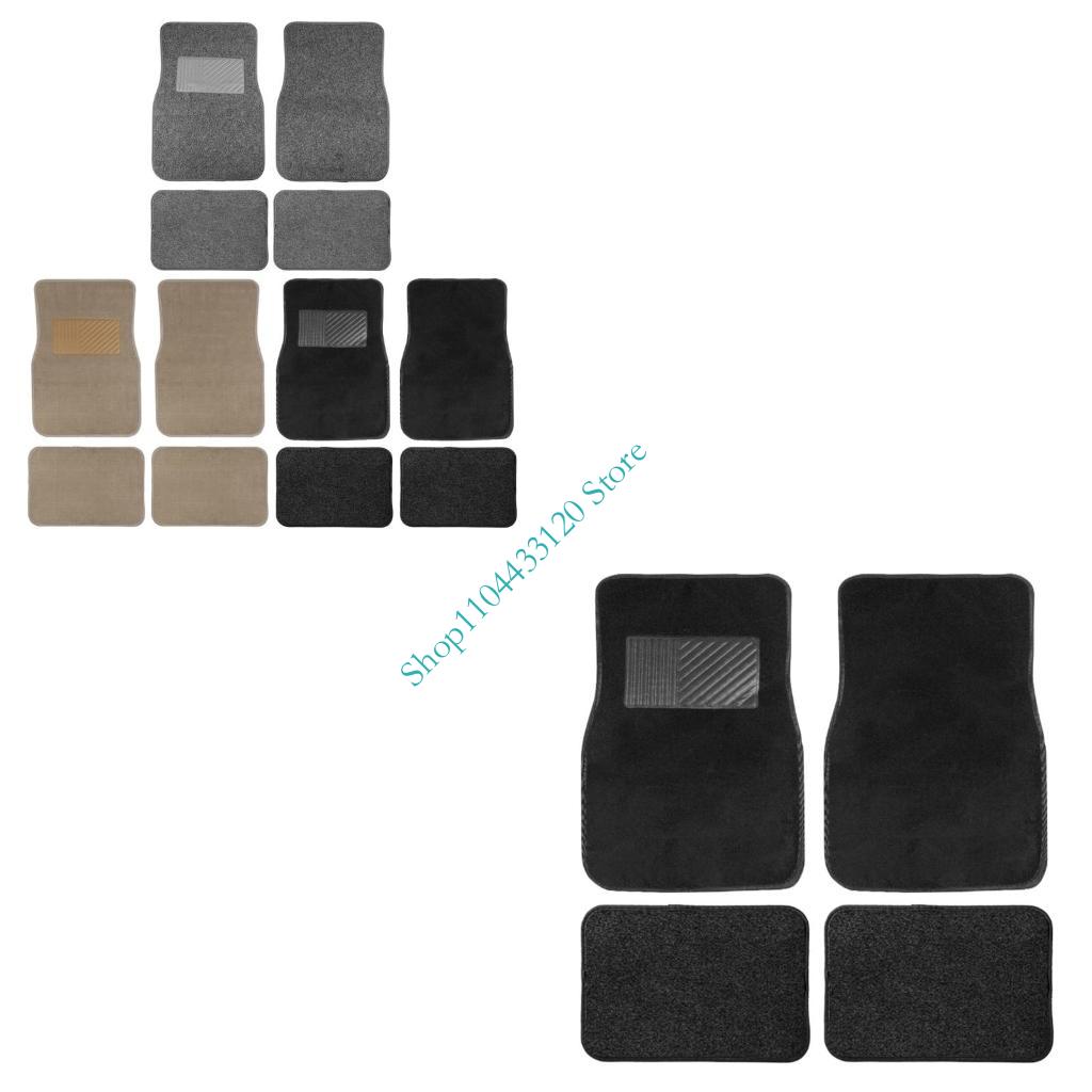 0XXD 4 قطعة الحصير سيارة عالمي - مراجعة Car Floor Mats Universal Waterproof Leather وسعره
