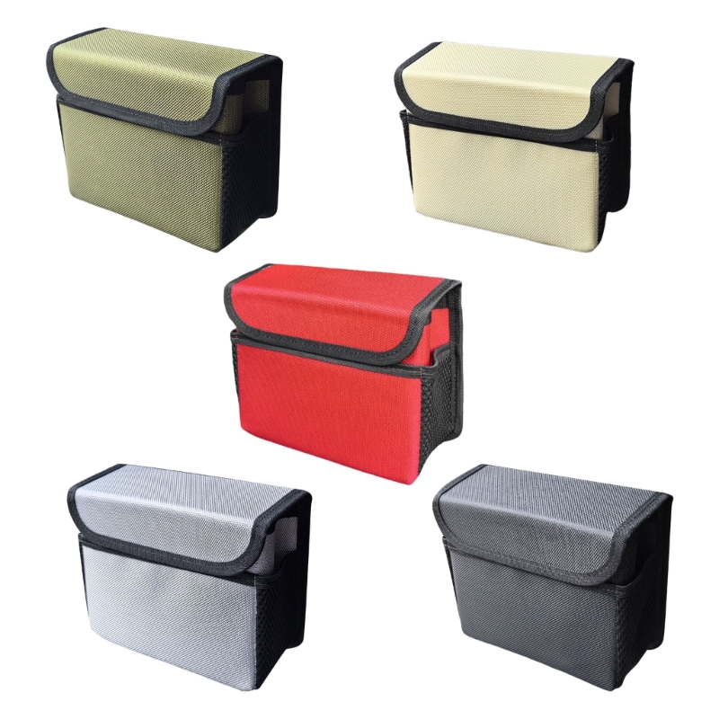 منظم المقعد الخلفي للسيارة، حق - مراجعة Waterproof Car Trash Can With Lid وسعره