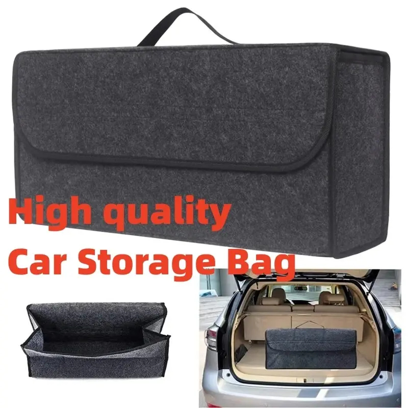 صندوق تخزين لصندوق السيارة مصن - مراجعة Car Trunk Organizer Foldable Storage Box وسعره