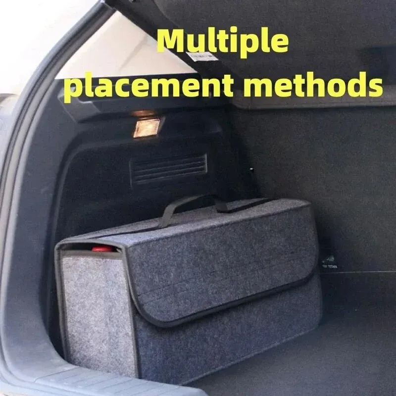 صندوق تخزين لصندوق السيارة مصن - مراجعة Car Trunk Organizer Foldable Storage Box وسعره