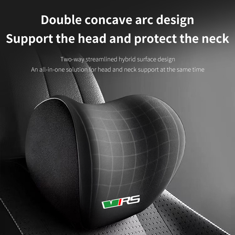 سيارة مسند الرأس وسادة الرقبة  - مراجعة Memory Foam Car Neck Pillow Lumbar Support وسعره