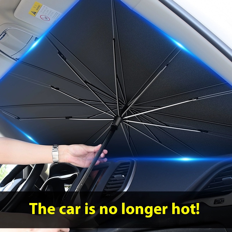 ل ROX 01 Polestones 01 سيارة 2 - مراجعة Car Sunshade Windshield Umbrella Foldable وسعره