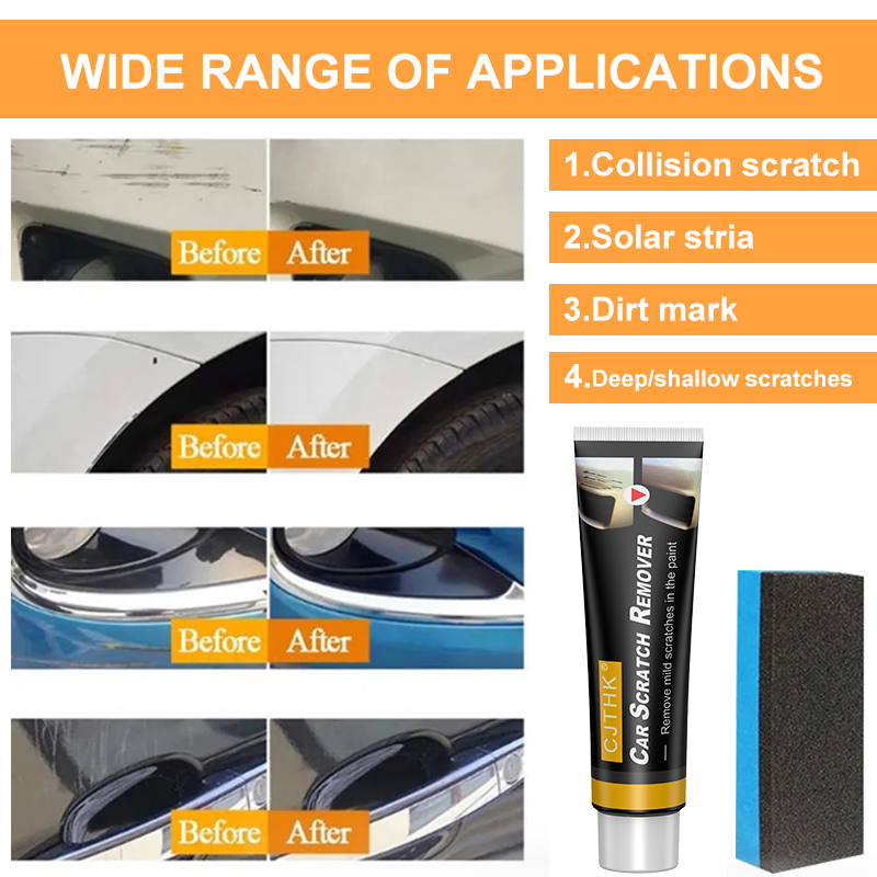 مزيل خدوش السيارة أدوات العناي - مراجعة Car Scratch Repair Polishing Wax Paste وسعره