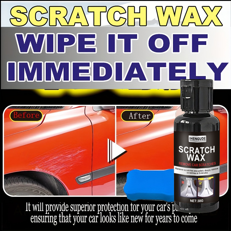 قطعة واحدة من معجون إصلاح خدوش - مراجعة Car Scratch Repair Polishing Wax Paste وسعره