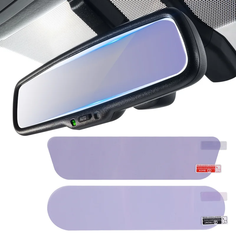 سيارة الداخلية مرآة الرؤية الخ - مراجعة Anti Glare Car Rearview Mirror Film وسعره