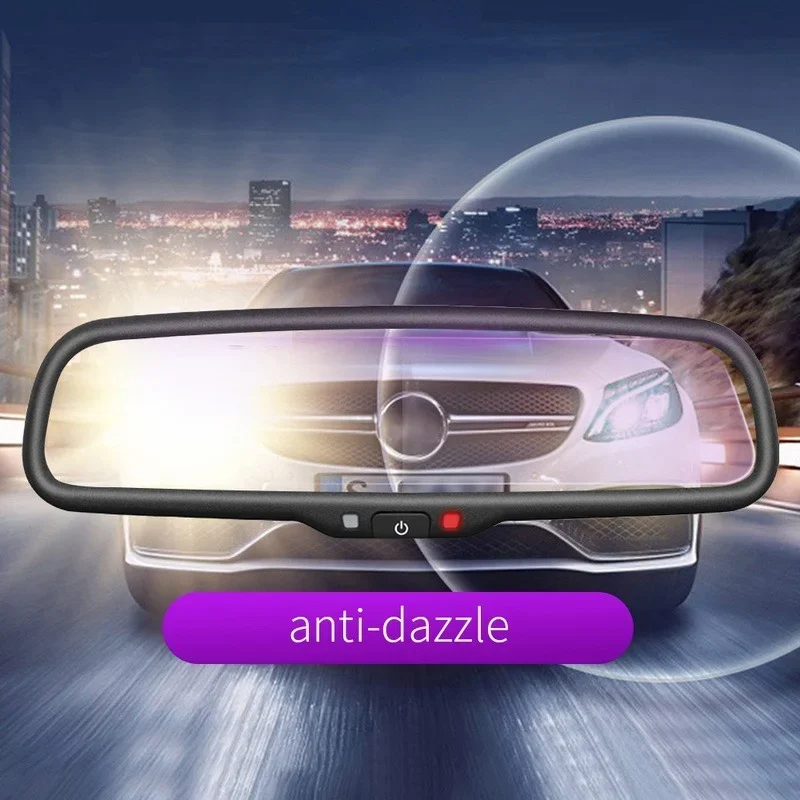 سيارة الداخلية مرآة الرؤية الخ - مراجعة Anti Glare Car Rearview Mirror Film وسعره