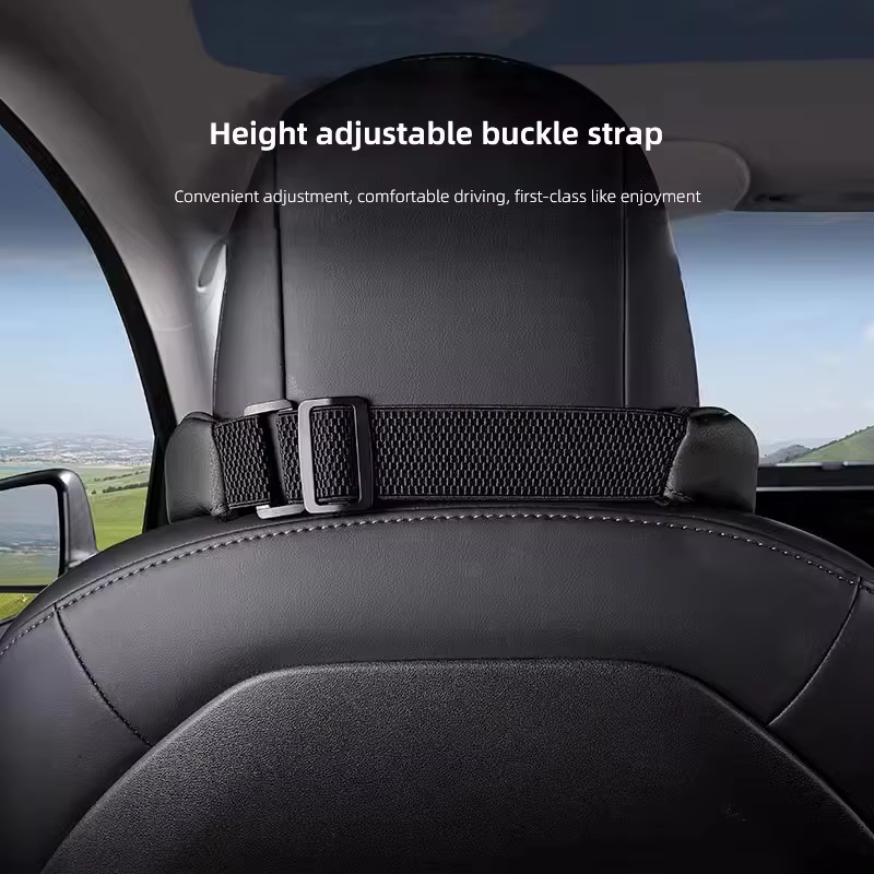 وسادة دعم رأس المقعد من الفوم  - مراجعة Memory Foam Car Neck Pillow Lumbar Support وسعره
