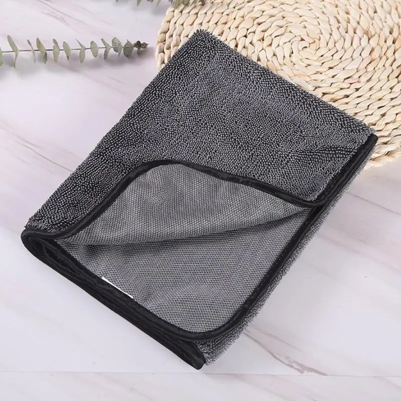 مناشف غسيل السيارات قسط العناي - مراجعة Microfiber Car Drying Towel Super Absorbent وسعره