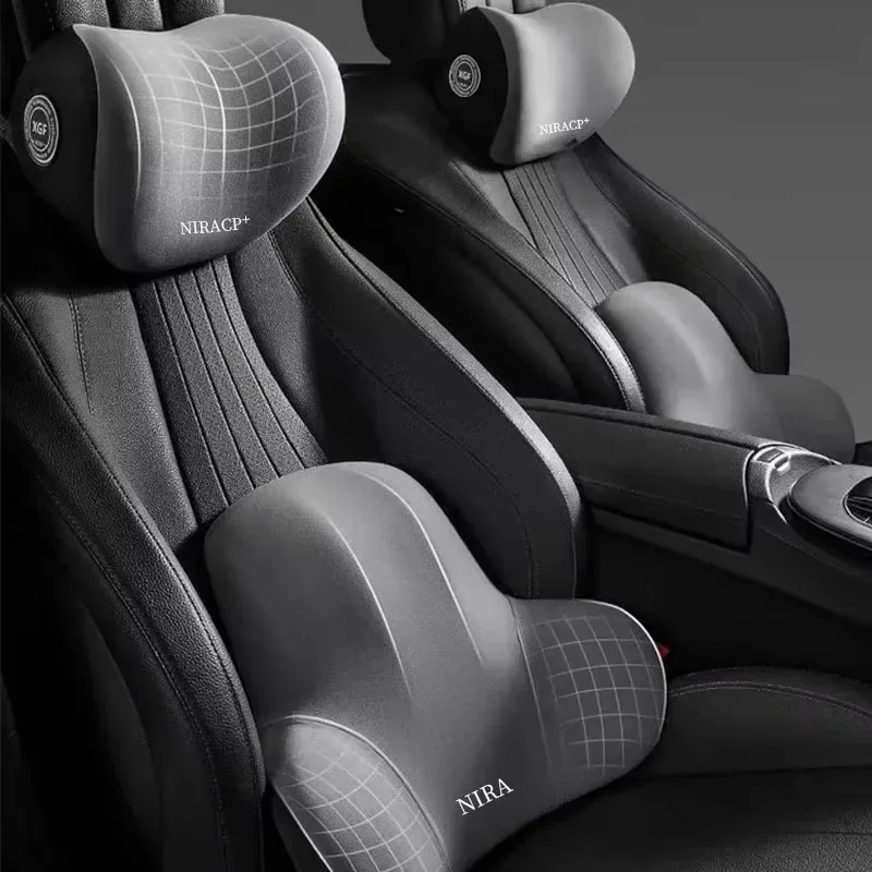وسادة رقبة جديدة للسيارة من ال - مراجعة Memory Foam Car Neck Pillow Lumbar Support وسعره