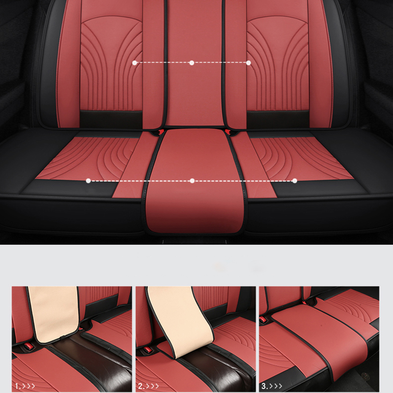 غطاء مقعد السيارة ل Changan Cs - مراجعة Leather Car Seat Covers Full Set Universal وسعره