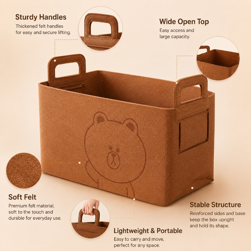 سلة تخزين كبيرة من اللباد بسعة - مراجعة Car Trunk Organizer Foldable Storage Box وسعره