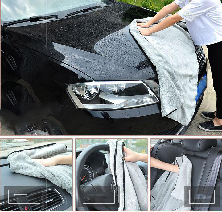 ستوكات غسيل السيارات المناشف ا - مراجعة Microfiber Car Drying Towel Super Absorbent وسعره