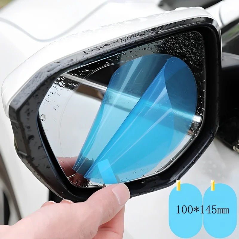 سيارة مرآة الرؤية الخلفية طبقة - مراجعة Anti Glare Car Rearview Mirror Film وسعره