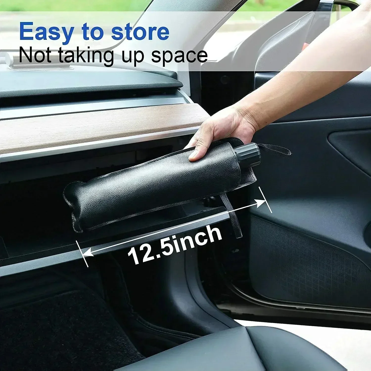 مظلة شمسية قابلة للطي لحماية ز - مراجعة Car Sunshade Windshield Umbrella Foldable وسعره