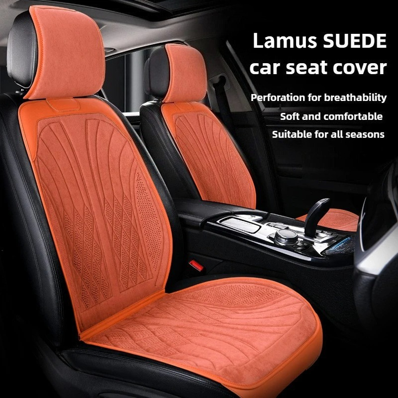 غطاء مقعد سيارة فاخر من الجلد  - مراجعة Leather Car Seat Covers Full Set Universal وسعره