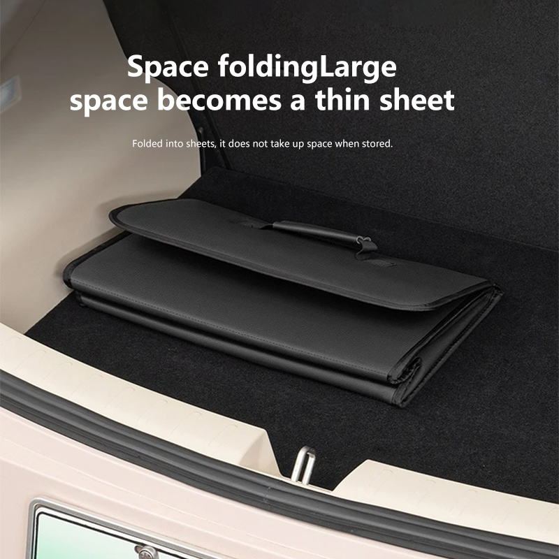 صندوق تخزين صندوق السيارة الجل - مراجعة Car Trunk Organizer Foldable Storage Box وسعره