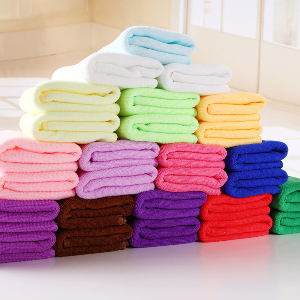 منشفة مايكروفايبر فاخرة 30×70  - مراجعة Microfiber Car Drying Towel Super Absorbent وسعره