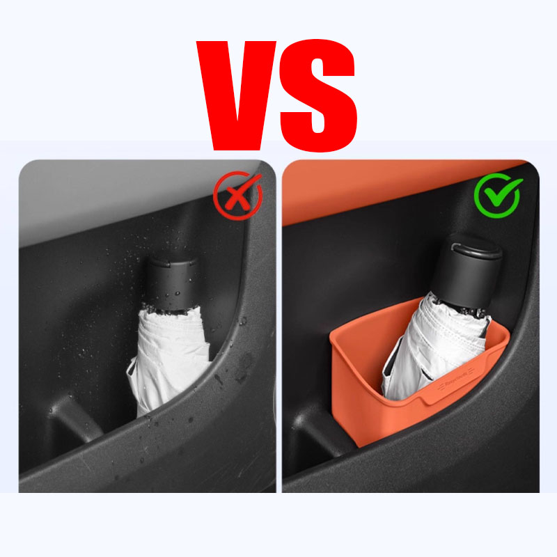 سلة مهملات عالمية للسيارة، صند - مراجعة Waterproof Car Trash Can With Lid وسعره