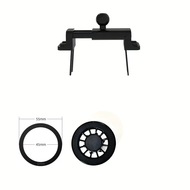 حامل هاتف مغناطيسي دائري للسيا - مراجعة Magnetic Phone Holder For Car Vent وسعره