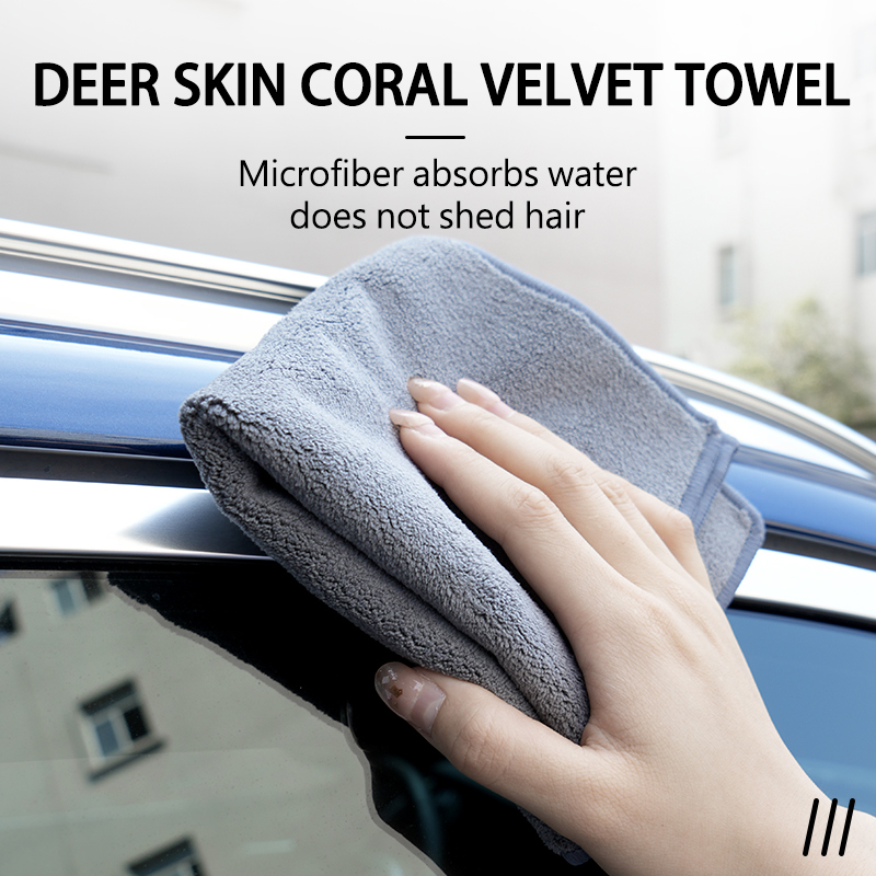 منشفة غسيل السيارات فائقة الام - مراجعة Microfiber Car Drying Towel Super Absorbent وسعره