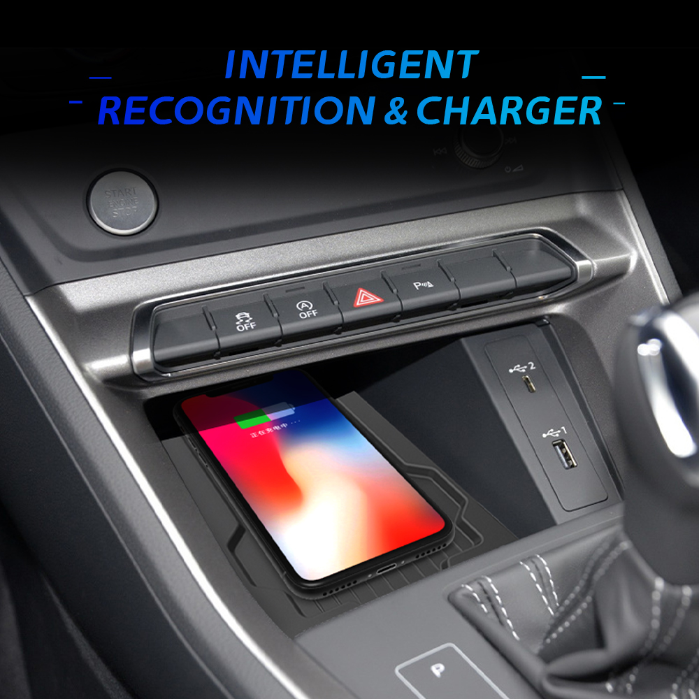 شاحن سيارة لاسلكي بقوة 15 واط، - مراجعة Wireless Car Charger Mount Fast Charging وسعره