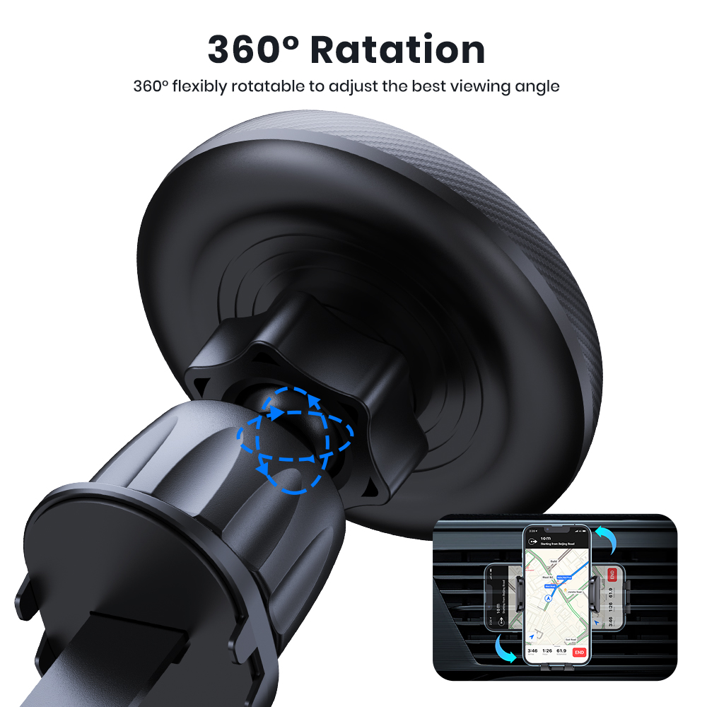 TOPK حامل هاتف السيارة المغناط - مراجعة Magnetic Phone Holder For Car Vent وسعره