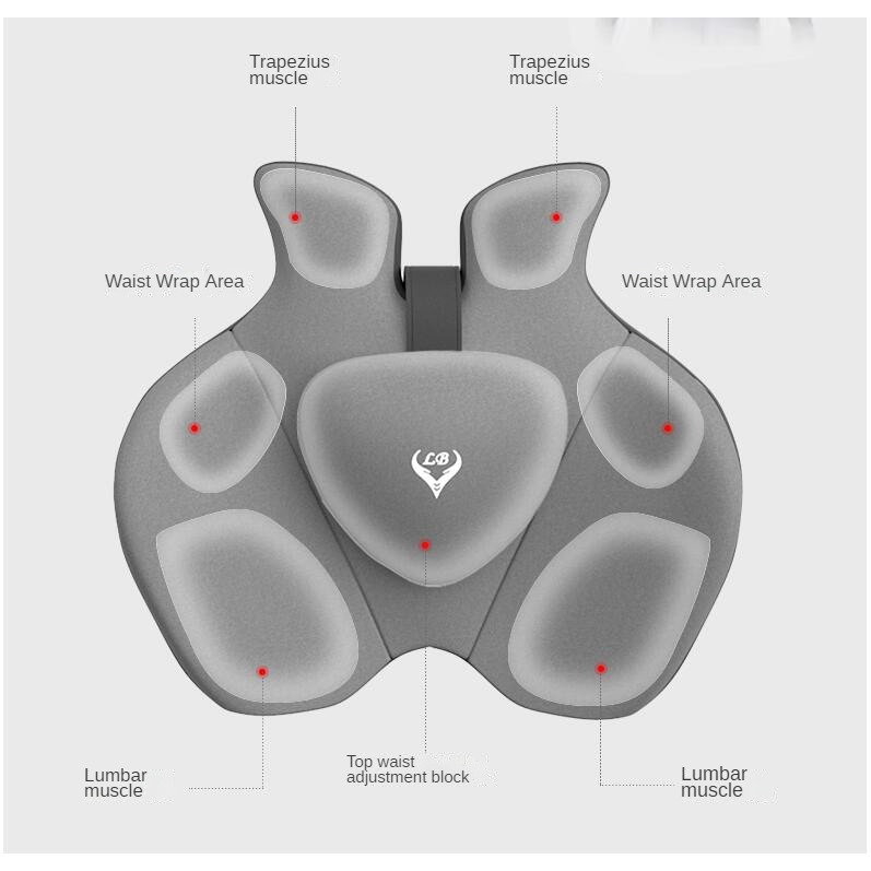 رغوة الذاكرة كرسي مكتب وسادة م - مراجعة Memory Foam Car Neck Pillow Lumbar Support وسعره