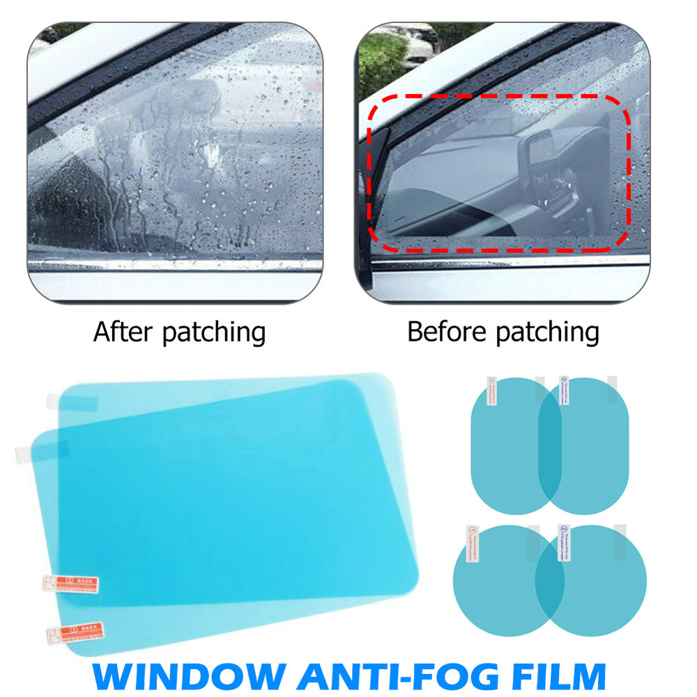 فيلم مقاوم للمطر لمرآة الرؤية  - مراجعة Anti Glare Car Rearview Mirror Film وسعره