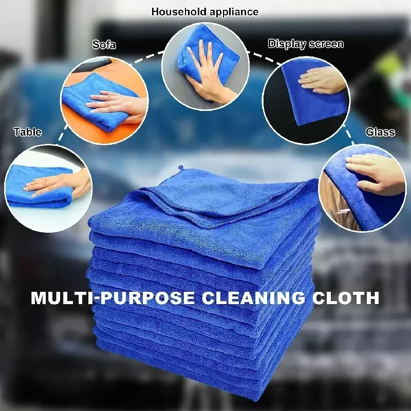 ستوكات تنظيف الملابس خالية من  - مراجعة Microfiber Car Drying Towel Super Absorbent وسعره