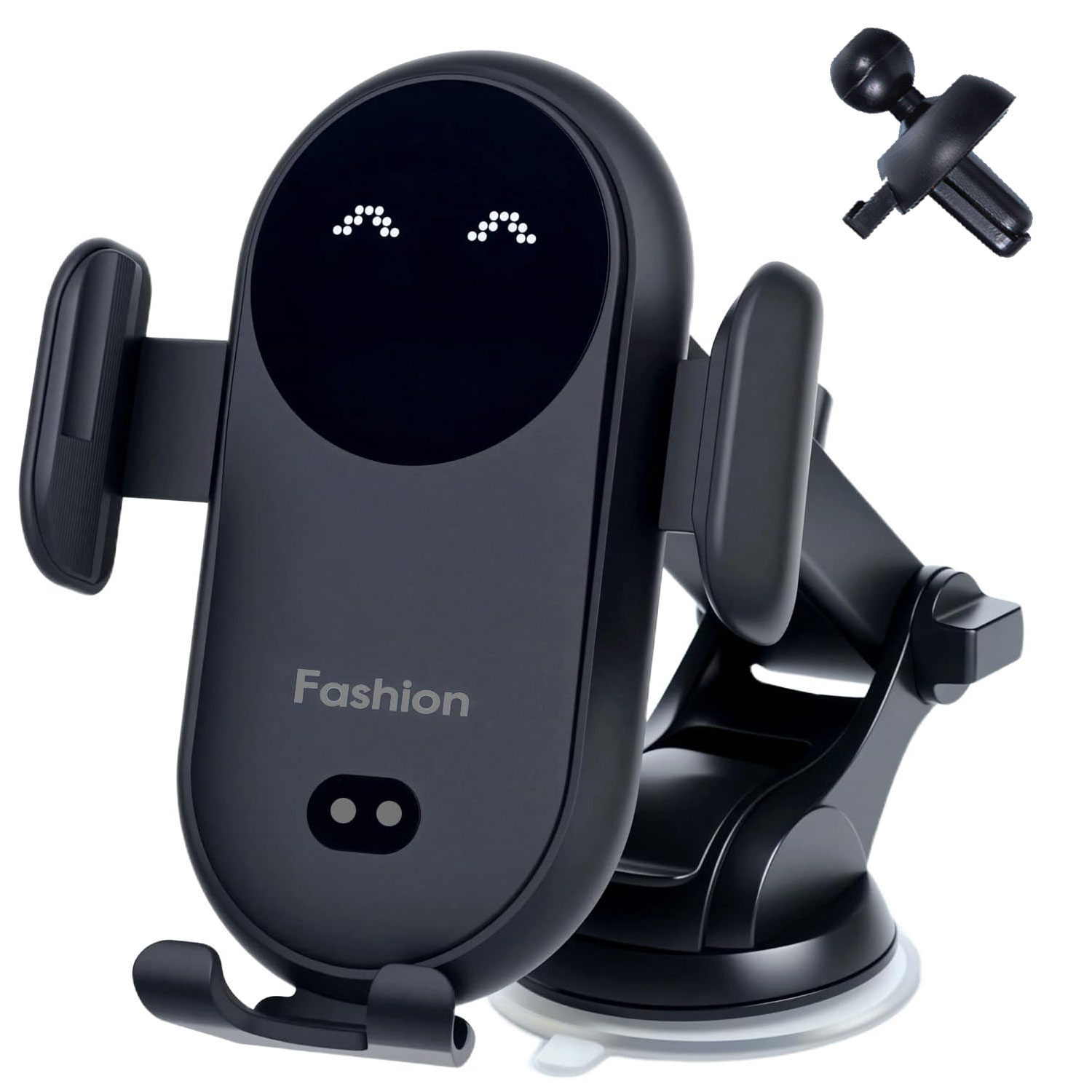 حامل شحن سيارة لاسلكي سريع مع  - مراجعة Wireless Car Charger Mount Fast Charging وسعره