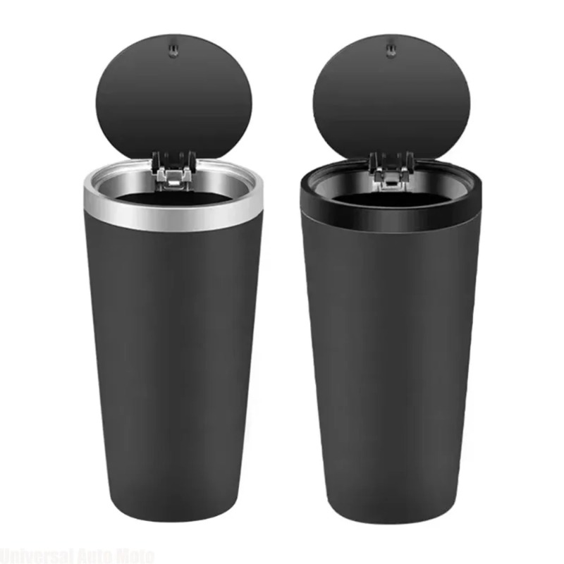 سلة قمامة صغيرة للسيارة مصنوعة - مراجعة Waterproof Car Trash Can With Lid وسعره