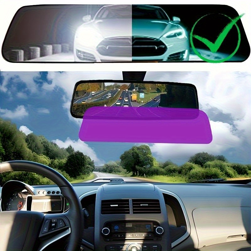 فيلم مضاد للوهج لمرآة السيارة  - مراجعة Anti Glare Car Rearview Mirror Film وسعره