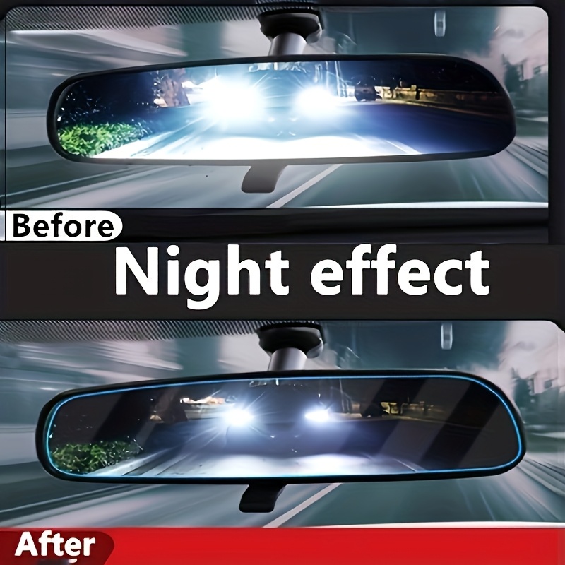فيلم مضاد للوهج لمرآة السيارة  - مراجعة Anti Glare Car Rearview Mirror Film وسعره