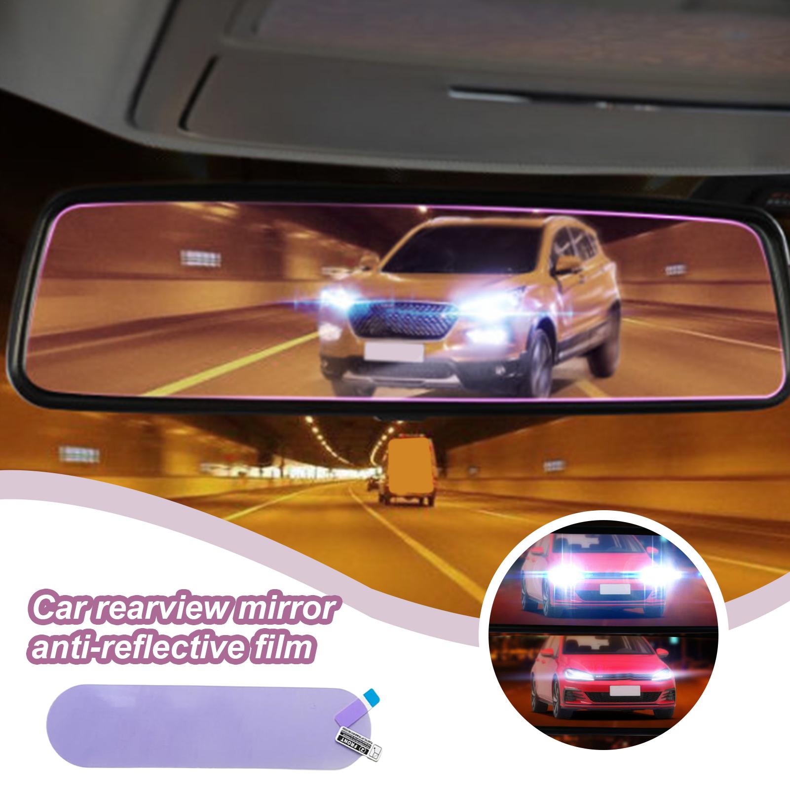 فيلم مضاد للوهج لمرآة السيارة  - مراجعة Anti Glare Car Rearview Mirror Film وسعره