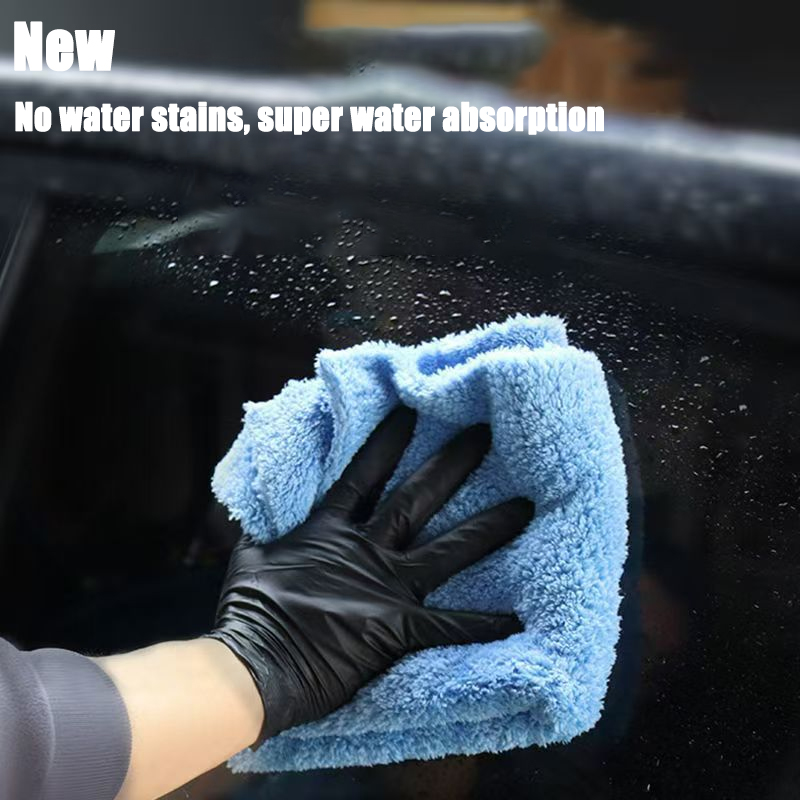 مناشف غسيل السيارات الجديدة ال - مراجعة Microfiber Car Drying Towel Super Absorbent وسعره